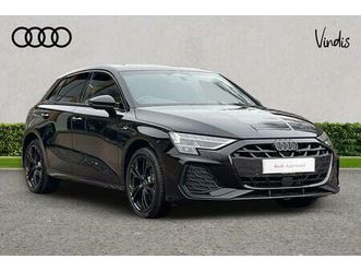 audi a3 1.5 tfsi e 204 black edition 5dr s tronic