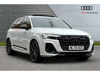 audi sq7 sq7 tfsi quattro black ed 5dr tiptronic