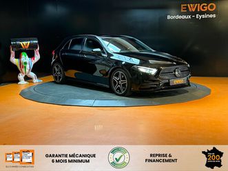 mercedes classe a 2.0 180 d 116 black shadow amg line bva / toit ouvrant/ carplay/sieges chauffants