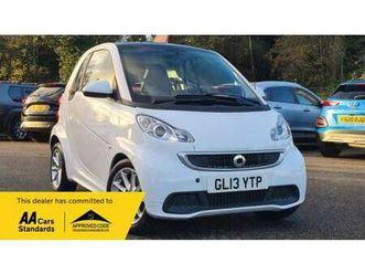 smart fortwo coupe passion mhd 2dr softouch auto [2010] petrol