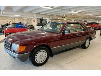 mercedes-benz s 500 sec obs svensksåld