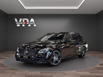 mercedes classe e e43 amg 4matic break • v6 3.0l 401ch navigation bluetooth led pack night carplay & android auto attelage