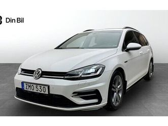 volkswagen golf sportscombi gt tsi150 dsg r-line dragpaket pluspaket
