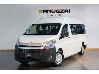 toyota hiace toyota hiace commuter i 3 years agency warranty