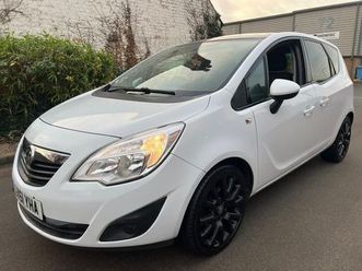 vauxhall meriva 1.4 16v exclusiv limited edition mpv 5dr petrol manual euro 5 (100 ps)