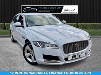 2018 w jaguar xf 2.0i portfolio sportbrake 5dr petrol auto euro 6 (s/s) (250 ps)