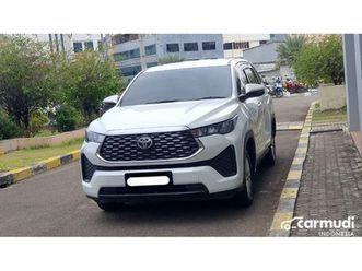 2024 toyota kijang innova zenix 2.0 g (premium color) mpv putih km 26rb