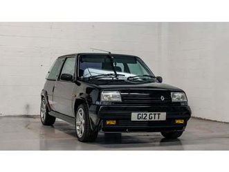 1990 renault 5 gt turbo phase 2 à vendre par enchère