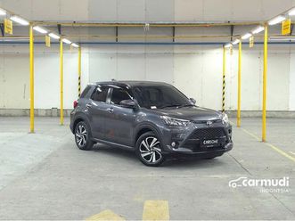 2021 toyota raize 1.0 t g (1 tone) suv - kondisi gress mulus dan terawat - bebas laka dan banjir