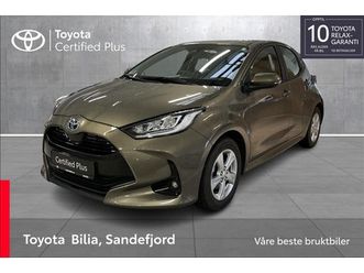 toyota yaris hybrid 1.5 active tech hybrid, rentekampanje 6.45% med 35%ek 2023 grønn