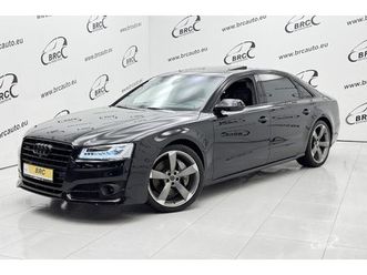 audi, a8 l, 2017m., juoda