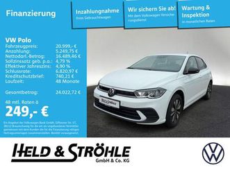 volkswagen polo goal 1.0l tsi shz ganzjahresreifen
