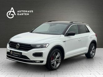 volkswagen t-roc r-line dsg 4motion pano kamera shz acc