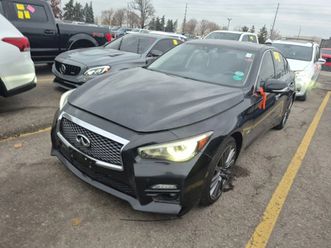infiniti q50 * red sport 400 * carfax *