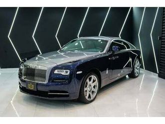 rolls-royce wraith 2019 rolls royce wraith, two-tone exterior, canadel panelling trim, very low mileage
