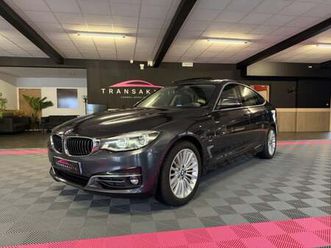bmw serie 3 gran turismo f34 lci 318d 150 ch bva8 luxury origine france / entretien complet bmw