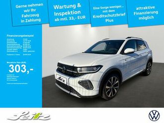 volkswagen t-cross 1.0 tsi dsg r-line - reimport! ahk. matr