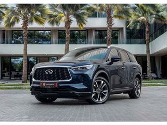 infiniti qx60 qx60 luxe | 3,330 p.m | 0% downpayment | agency warranty 2027!