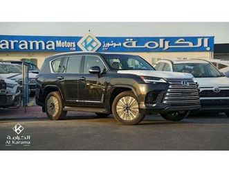 lexus lx 500 3.3l v6 | full option executive suv diesel | zero km | luxury suv | 2025 | black/tan | gcc specs
