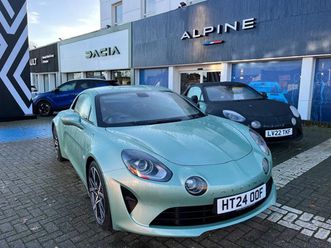 alpine alpine alpine a110 1.8l turbo 2dr dct heated seats+nav+rear camera coupe 2024, 5036 miles, £48000 - 33029003 - exchangeandmart.co.uk