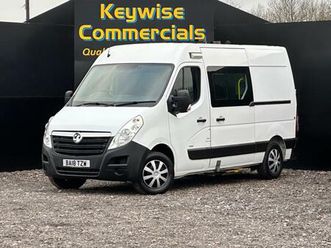 2018 vauxhall movano 2.3 cdti h2 van 130ps panel van diesel manual