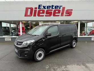 2020 vauxhall vivaro 2900 1.5d 100ps edition h1 van panel van diesel manual