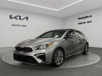 kia forte5 2020 gt | toit | cuir | camera | sieges + volant chauffants