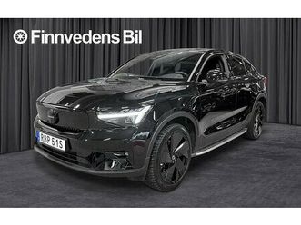 volvo ec40 twin motor performance m ultra black edt v-hjul 360kamera