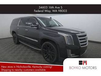 *2019* *cadillac* *escalade esv* *luxury sport utility 4d*