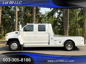 2009 gmc 4500 topkick *55k* 6.6 duramax diesel htd leather nav dvd b