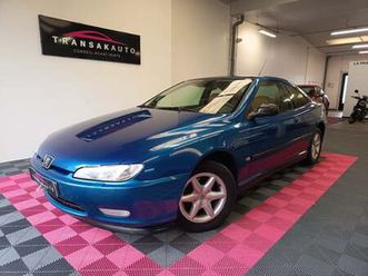 peugeot 406 coupe 2.0 l 136 cv pack - sieges cuir electriques memoire position chauffants / historique complet / garantie