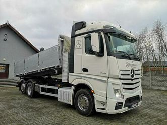 mercedes actros 2545 wywrotka 3-stronna elbo 6x2 niski przebieg! do zboża! kiper ... daleszyce
