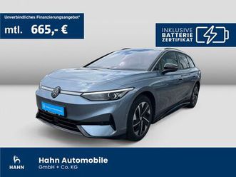 volkswagen id.7 tourer pro matrix pano navi ahk acc wärmepu