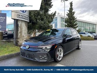 used 2025 volkswagen golf gti autobahn, one owner, no accident