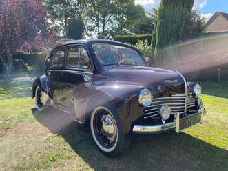 renault 4cv decouvrable grand lu - 1954