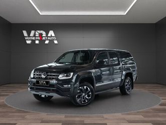 volkswagen amarok 3.0 v6 tdi 204ch 4motion - radars de stationnement av/ar - hardtop -