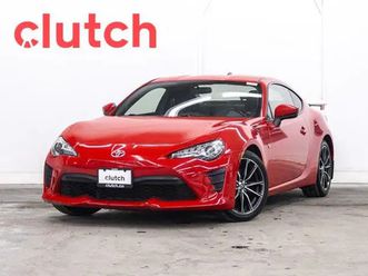 2017 toyota 86 base w/ bluetooth, aux, rearview cam