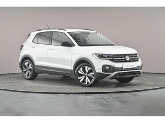 volkswagen t-cross - 1.0 tsi 110 black edition 5dr