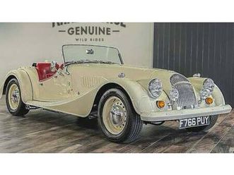 1988 morgan plus-8 beige manuel, 6 vitesses conduite à dr...
