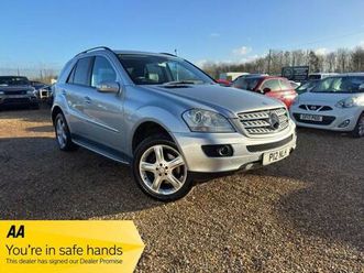 2008 mercedes-benz m class 3.0 ml320 cdi sport suv 5dr diesel 7g-tronic (254 g/km, 221 bhp) estat...