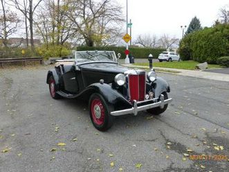 1953 mg td roadster nice driver (st# 2731)