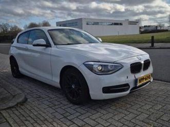 bmw 1-serie 114d 70kw 3dr 2013 wit — bmw — marktplaats