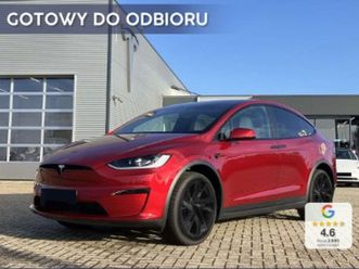 tesla model x i awd awd (670 km) wnętrze siedmiomiejscowe