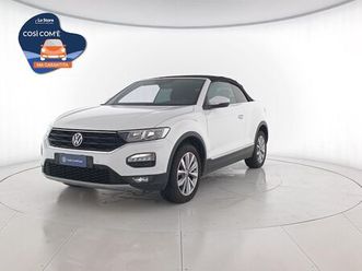 t-roc cabriolet 1.0 tsi style 115cv