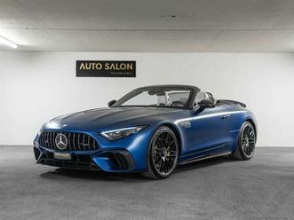 amg sl 63 4m executive edition speedshift mct *carbon paket*burmester 3d*spektralblau magno*