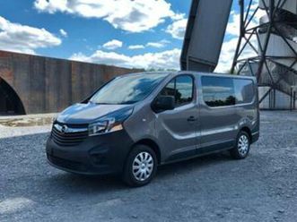 ② opel vivaro 1.6cdti dubbel cabine/6 zitplaatsen/airco/navi — camionnettes & utilitaires — 2ememain