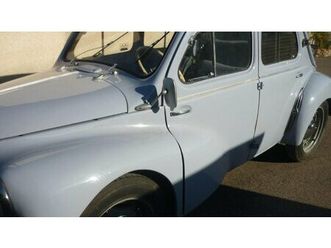 1955 renault 4cv bleu manuel, 3 vitesses conduite à gauch...