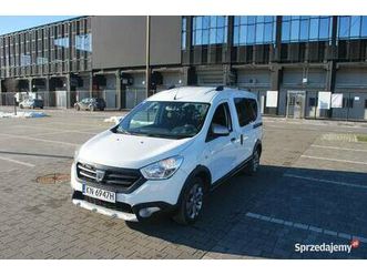 dacia dokker stepway 1.5 dci 90km klima navi czujniki parkowania nowy sącz - sprzedajemy.pl