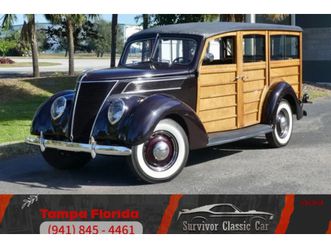 1937 ford model 78 deluxe woody station wagon