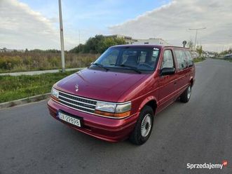plymouth voyager 3.0 - klimatyzacja, bez korozji, 1 lakier wroclaw - sprzedajemy.pl